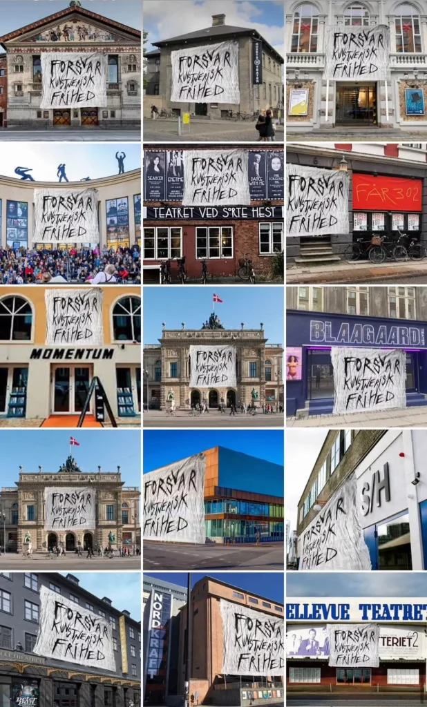 forsvar kunstnerisk frihed