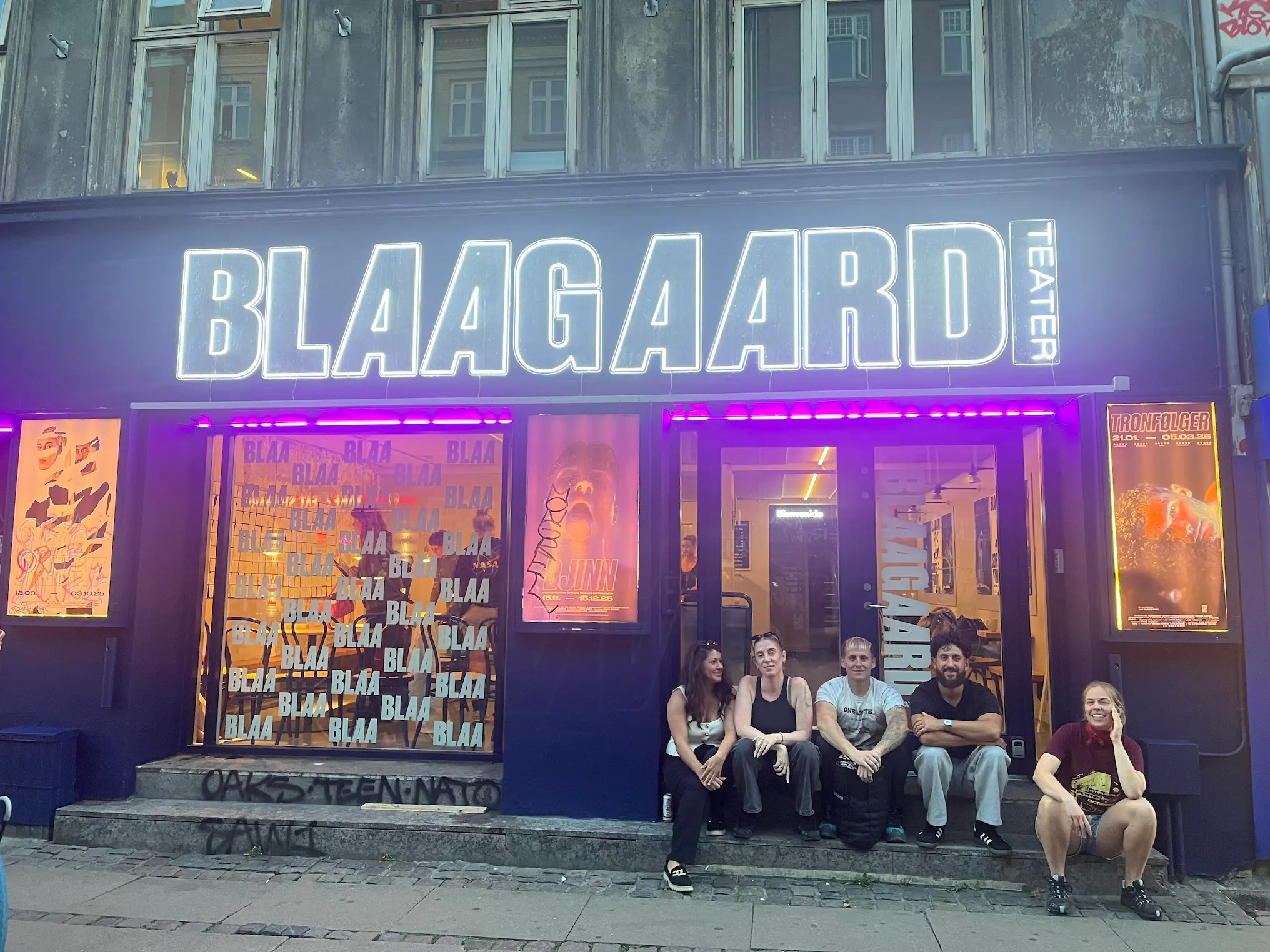 sorte firkant, blaagaard teater